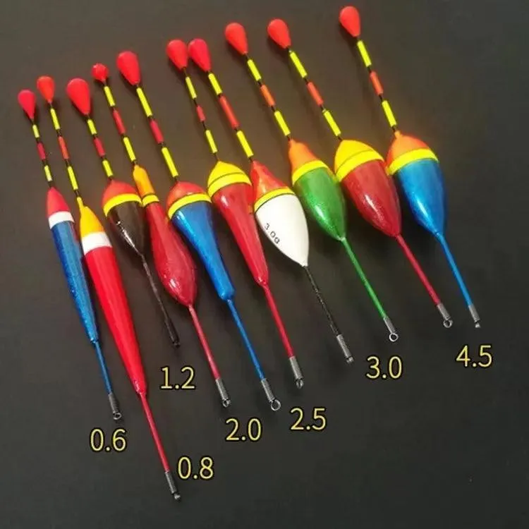 10-Piece Ocean Rock Fishing Float Set by