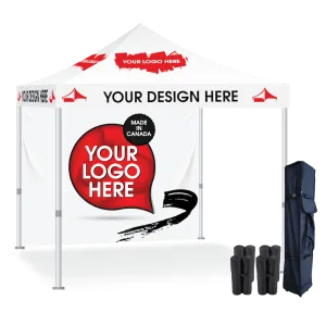 10x10 Custom Printed Canopy Tent Package #2