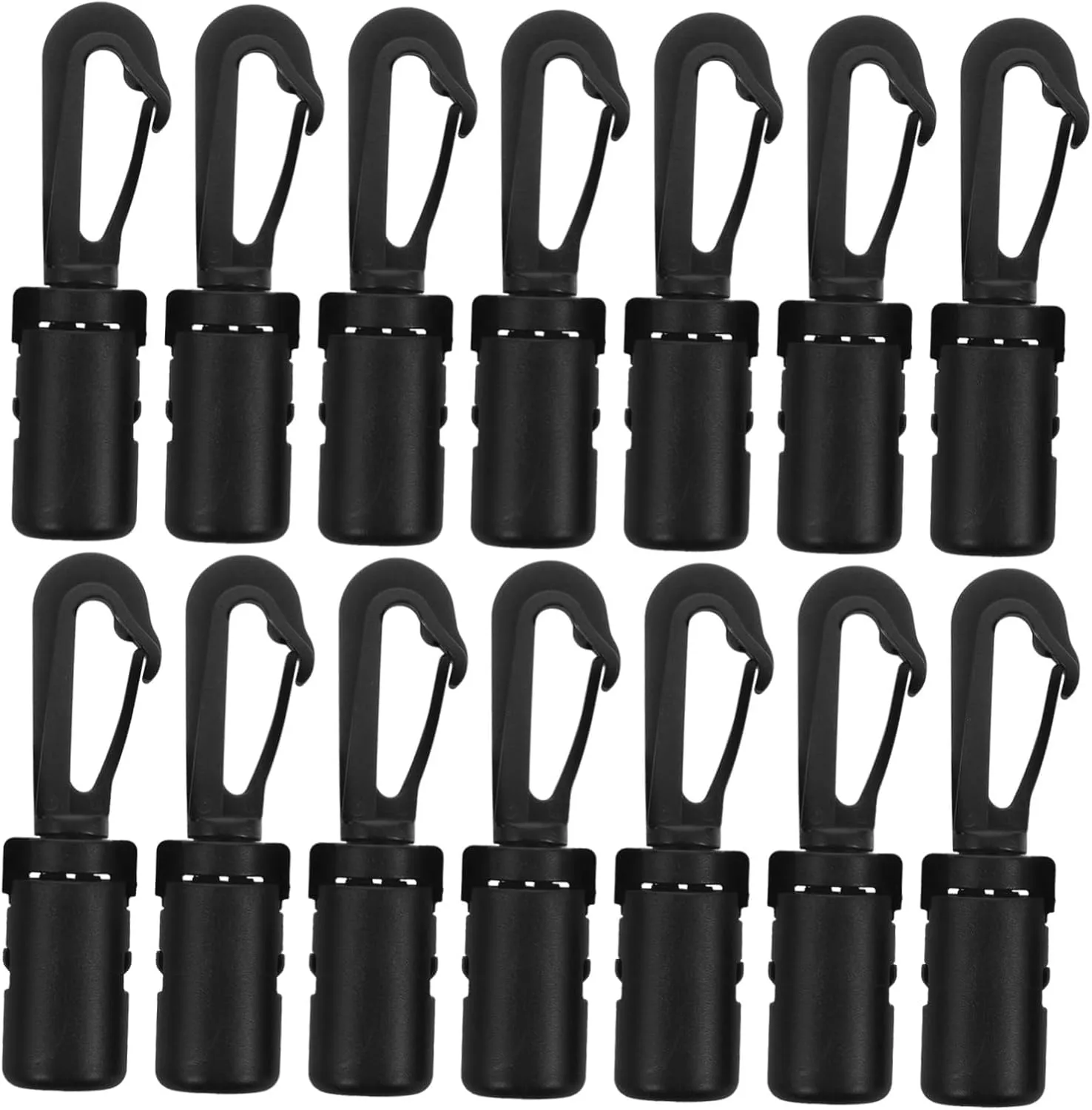 20pcs Heavy Duty Mooring Hook for Boat Yacht Elastic Tie Hooks for Kayak Canoe and Docking Strong Easy to Use for Outdoor Camping and Applications