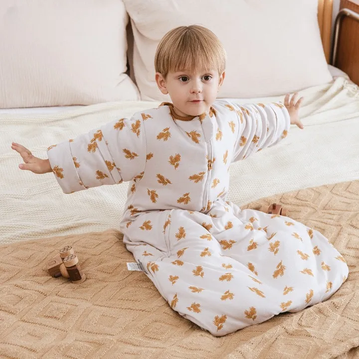 2.5 Tog Baby Sleep bag/ Removable Sleeves for 0-2 Yrs