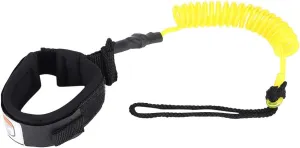 5Ft Coiled Sup Leash Premium Surfboard Leash Stand Up Paddle Board 5Mm Coiled Spring Leg Foot Rope Surfing Leash for Surfboard Bodyboard(Yellow) Leash Paddle Board