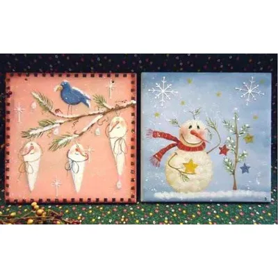 6 in. Tiles: Icicles & Stars E-Pattern