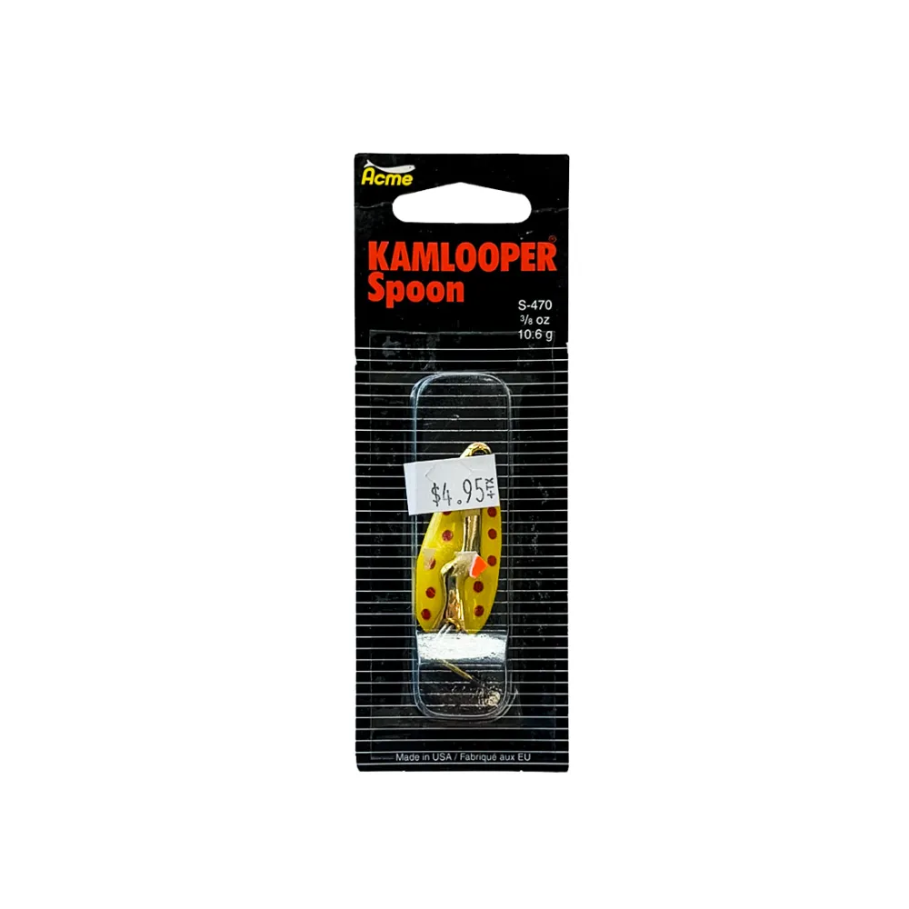 Acme Kamlooper Spoon s-470 Yellow/Red