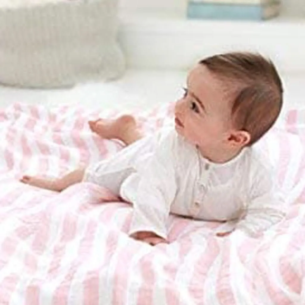 Aden & Anais Infant Boutique Classic Swaddle Blankets, Heart Breaker, 4-pack