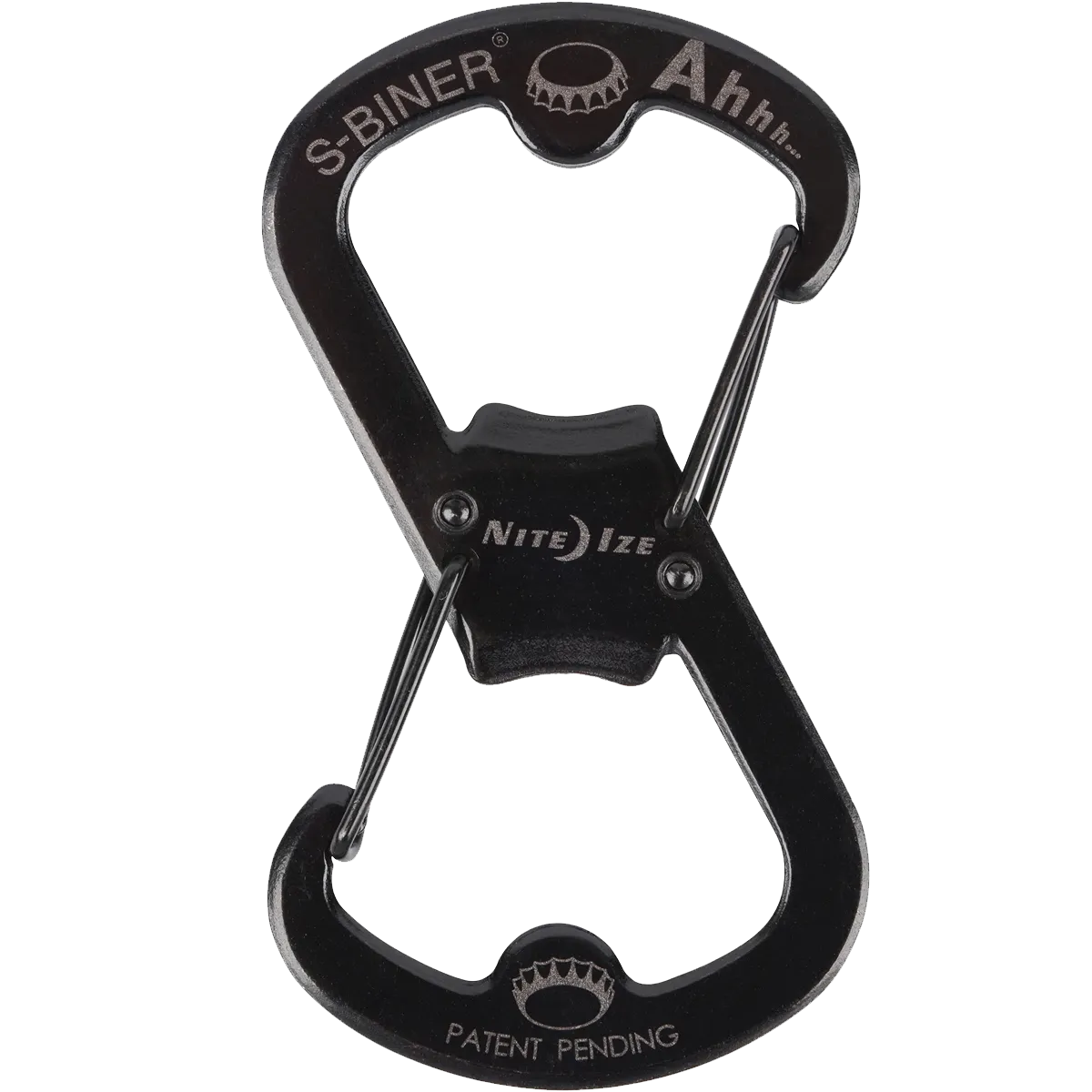 Ahhh... Stainless Bottle Opener Black