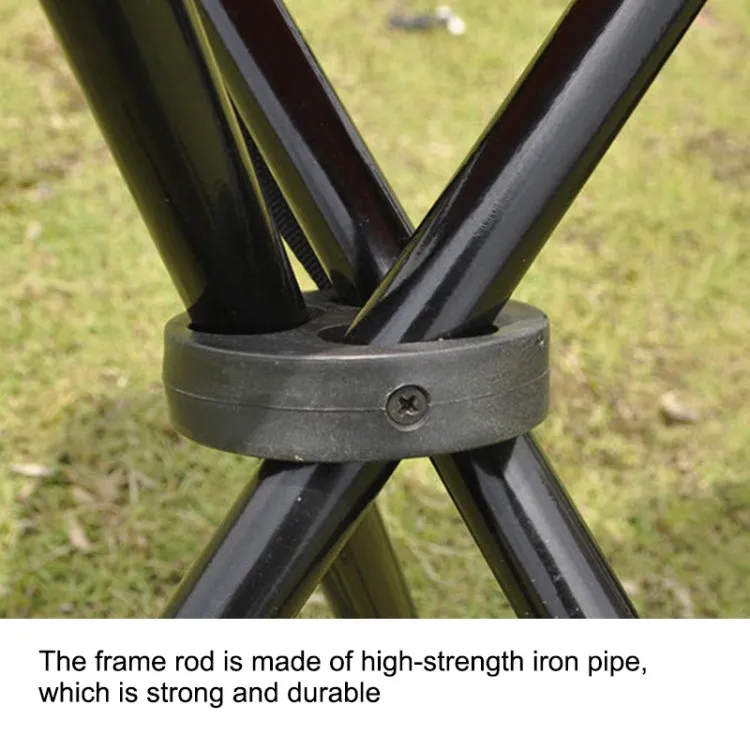 AOTU AT6708 Outdoor Portable Folding Tripod Stool (Green)