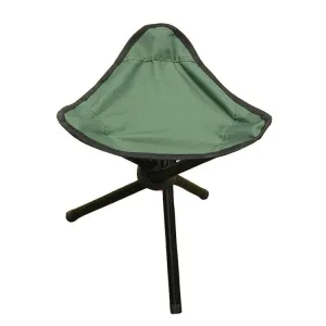 AOTU AT6708 Outdoor Portable Folding Tripod Stool (Green)