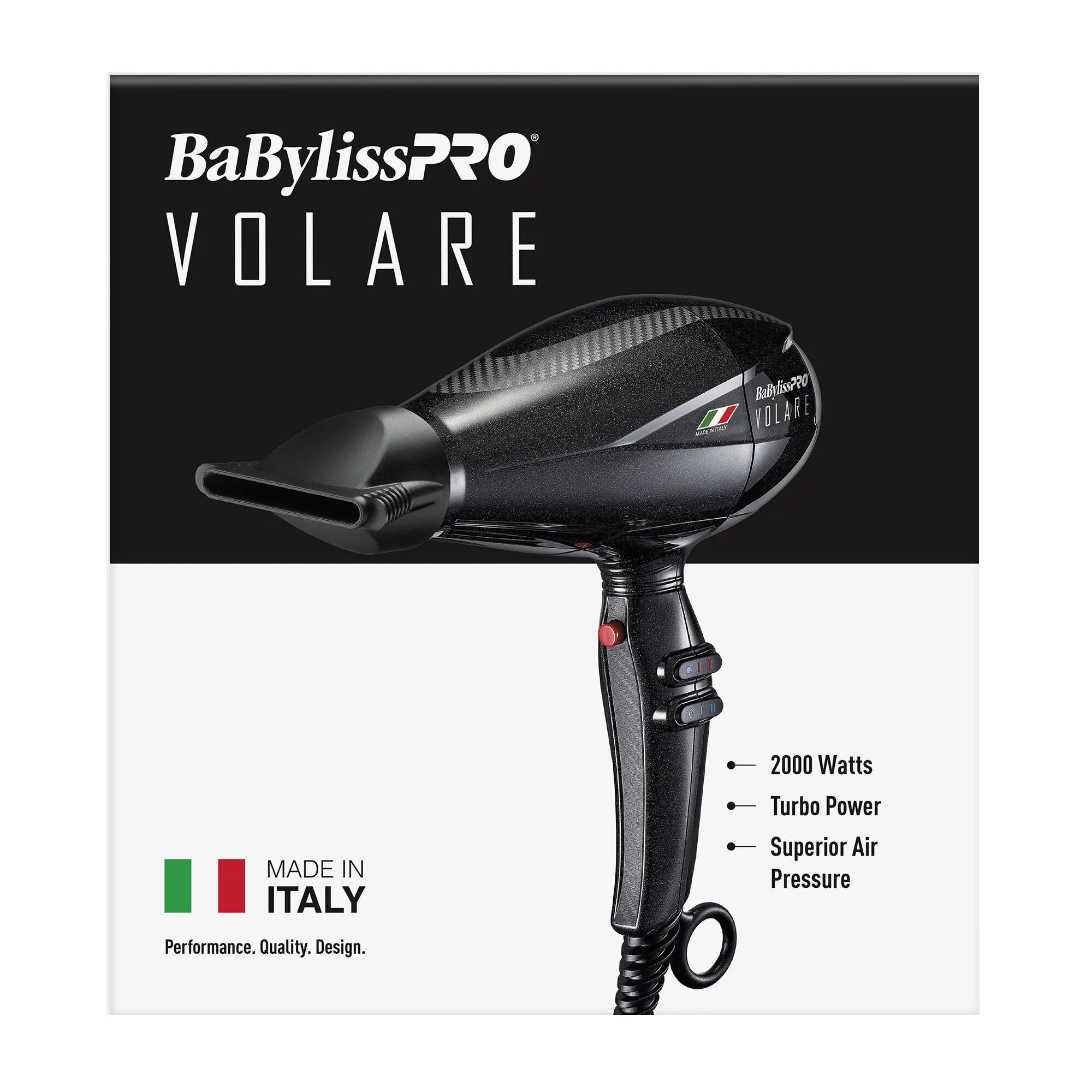 BaBylissPRO Volare V1 Dryer Black