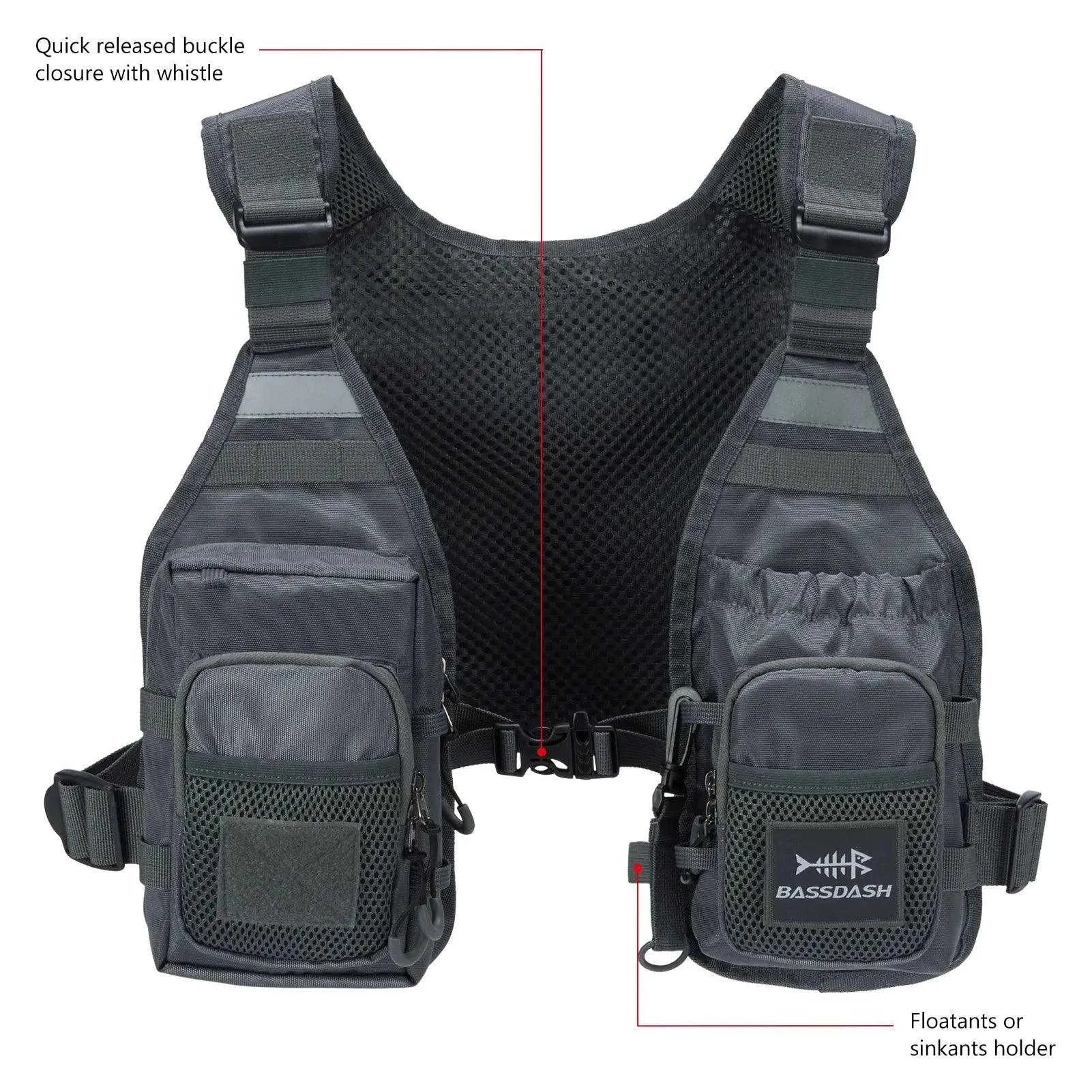 BassDash FV08 Chest Pack Vest