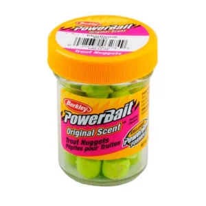 Berkley Gulp! Powerbait Trout Nuggets Chartreuse