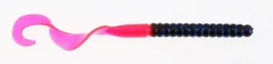 Berkley Powerbait 7inch Powerworm Blue fleck/firetail