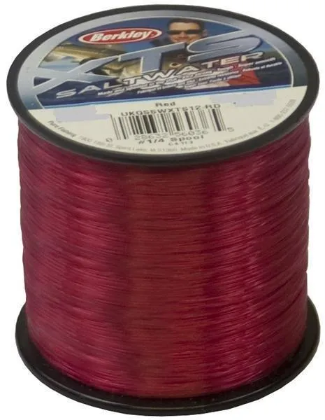 Berkley XTS Saltwater monofilament Red 18lb 0.38mm 754m spool
