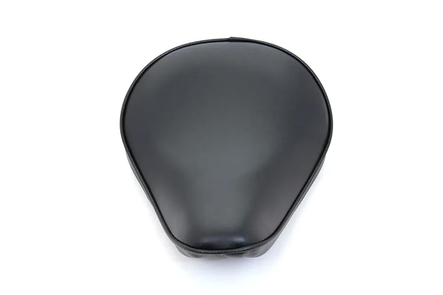 Black Smooth Vinyl Solo Seat for Choppers and Bobbers