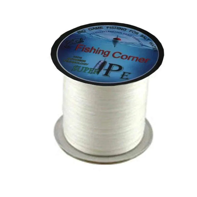 Braided fishing line 500m 4Strands Multi Color Super Strong Japan Multifilament PE braid line 10 20 30 40 60 80 100LB