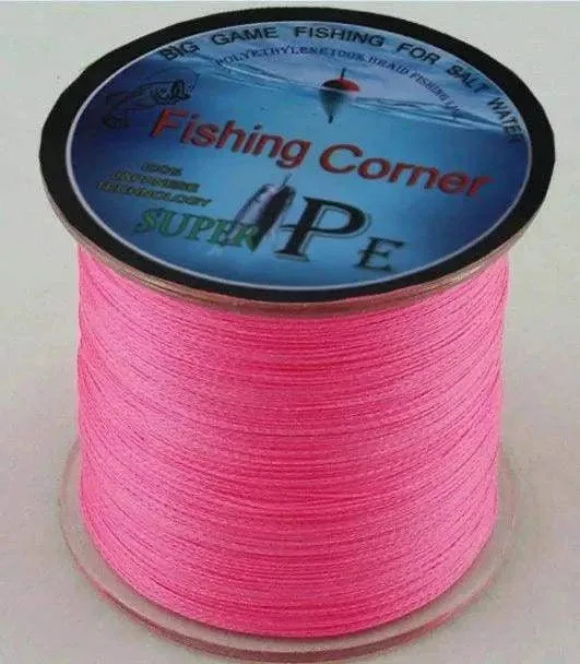 Braided fishing line 500m 4Strands Multi Color Super Strong Japan Multifilament PE braid line 10 20 30 40 60 80 100LB