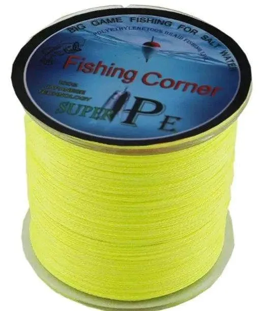Braided fishing line 500m 4Strands Multi Color Super Strong Japan Multifilament PE braid line 10 20 30 40 60 80 100LB