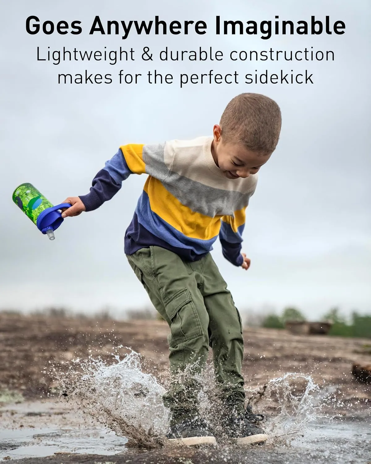 CamelBak Eddy  Kids Bite Valve Straw Tritan Renew Water Bottle