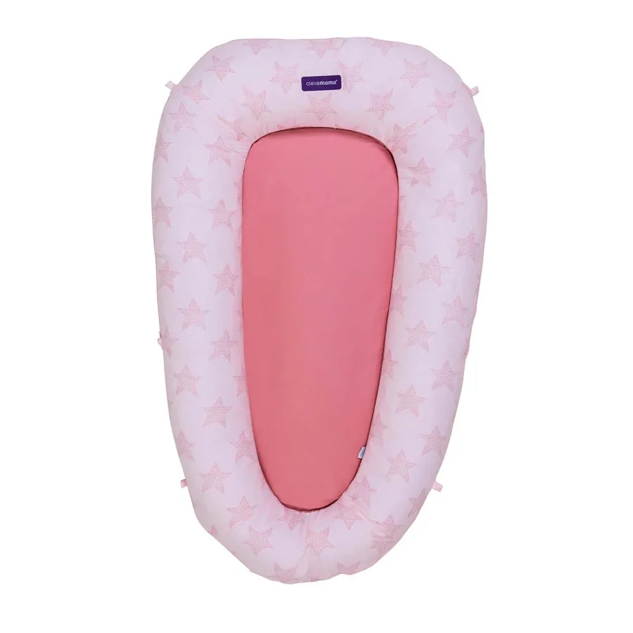 Clevamama ClevaFoam Baby Pod Cover (Pink)