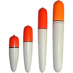 Dennett Sea Slider Fishing Float Range - White / Orange