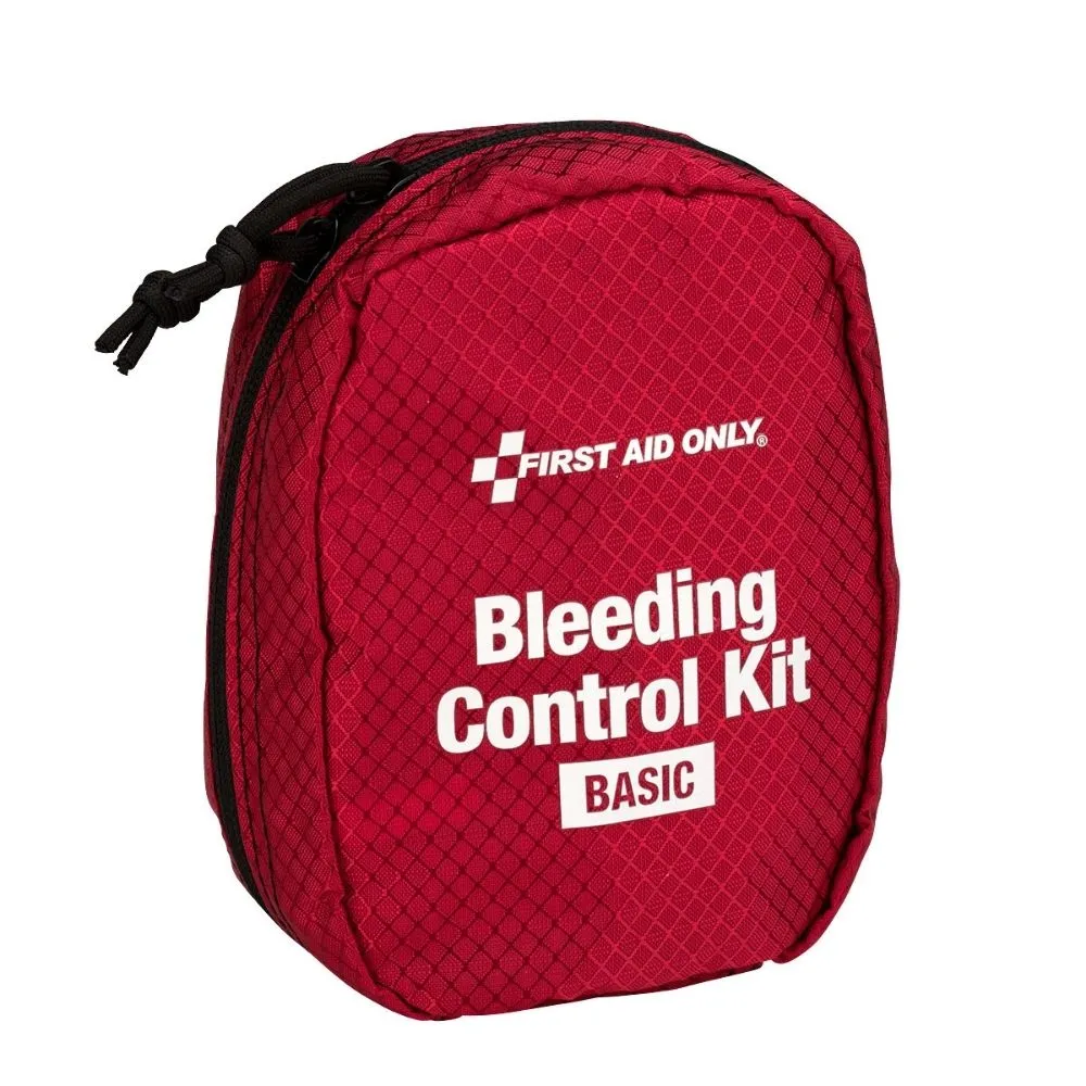 First Aid Only 91061 Bleeding Control Kit - Basic, Fabric Case