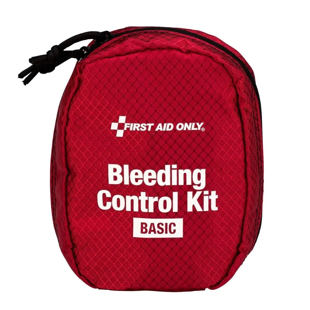 First Aid Only 91061 Bleeding Control Kit - Basic, Fabric Case
