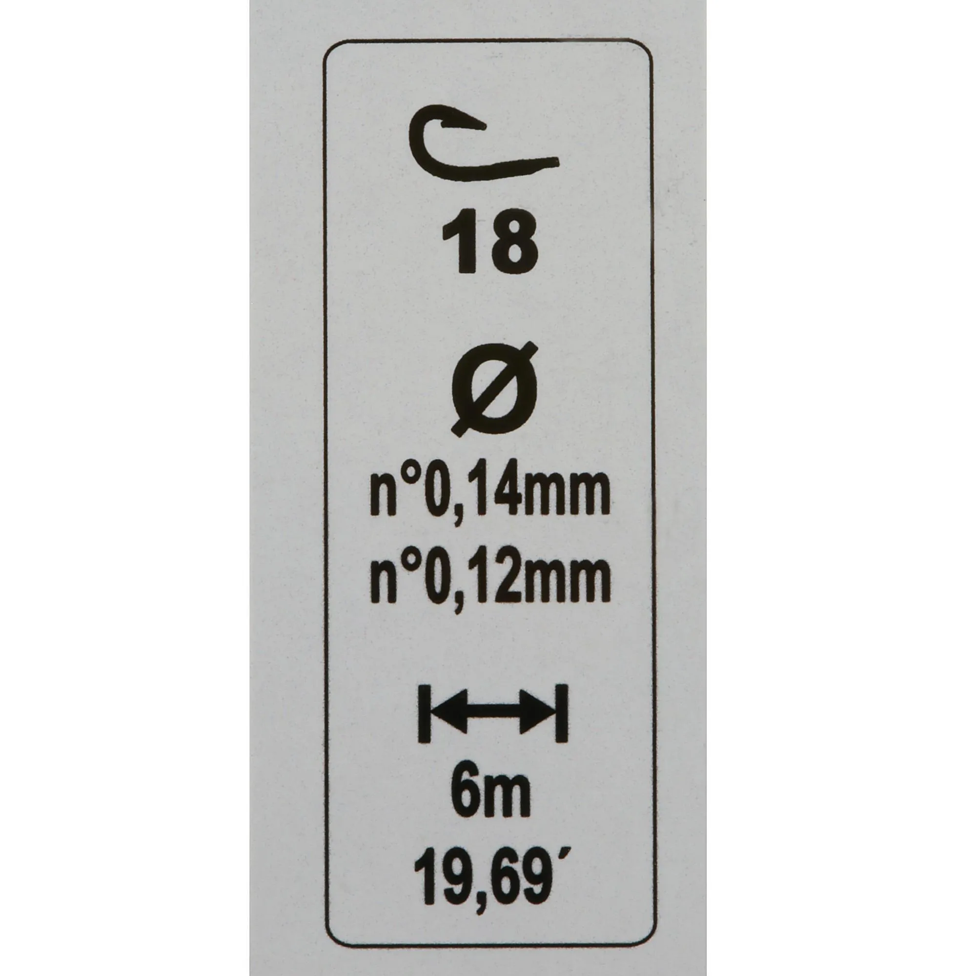 Float rod RL Lakesensiv 0.4 g hook No. 16 CAPERLAN