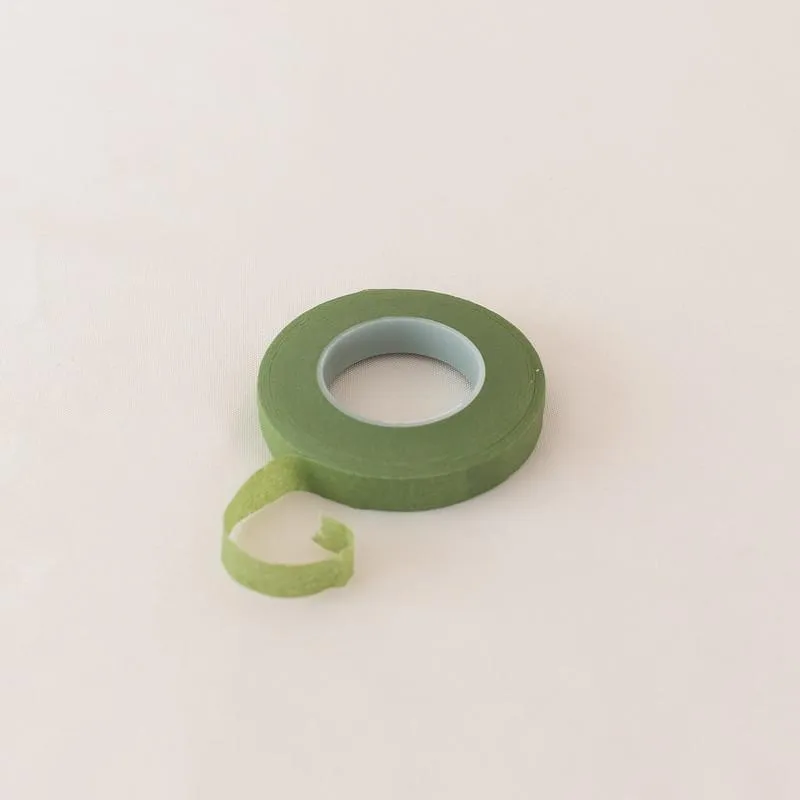 Green Floral Stem Tape Roll