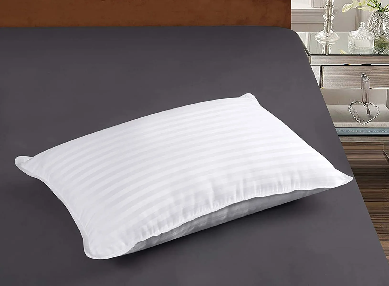 Habitat rectangular 20x36 Inches cushion, Set of 4, Bed Conway Pillows for Sleeping King Size Pillow, Hollow conjugated Pillow Home & Hotel Collection Fluffy Soft Pillows - White