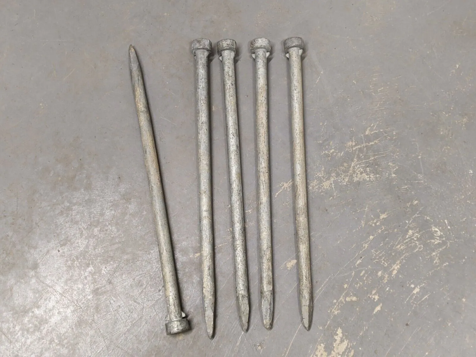 Heavy Duty Galvanised Steel Marquee Gazebo Tent Pegs Stakes Pins