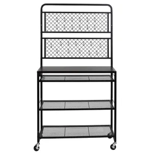 Honey-Can-Do Garage 70 in. H X 38 in. W X 18 in. D Steel Multi Rack Shelving Unit