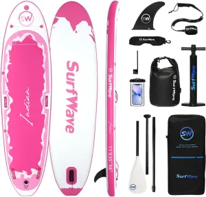 Inflatable Stand Up Paddle Board 11'X34 X6 for Beginners & Multi-Water Adventures