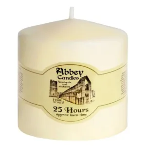 Ivory Church Candle 8 x 8cm