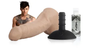Jake Bass Dildo Pack with Fleshlube Slide