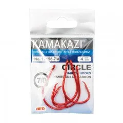 Kamakazi Red Circle Hooks