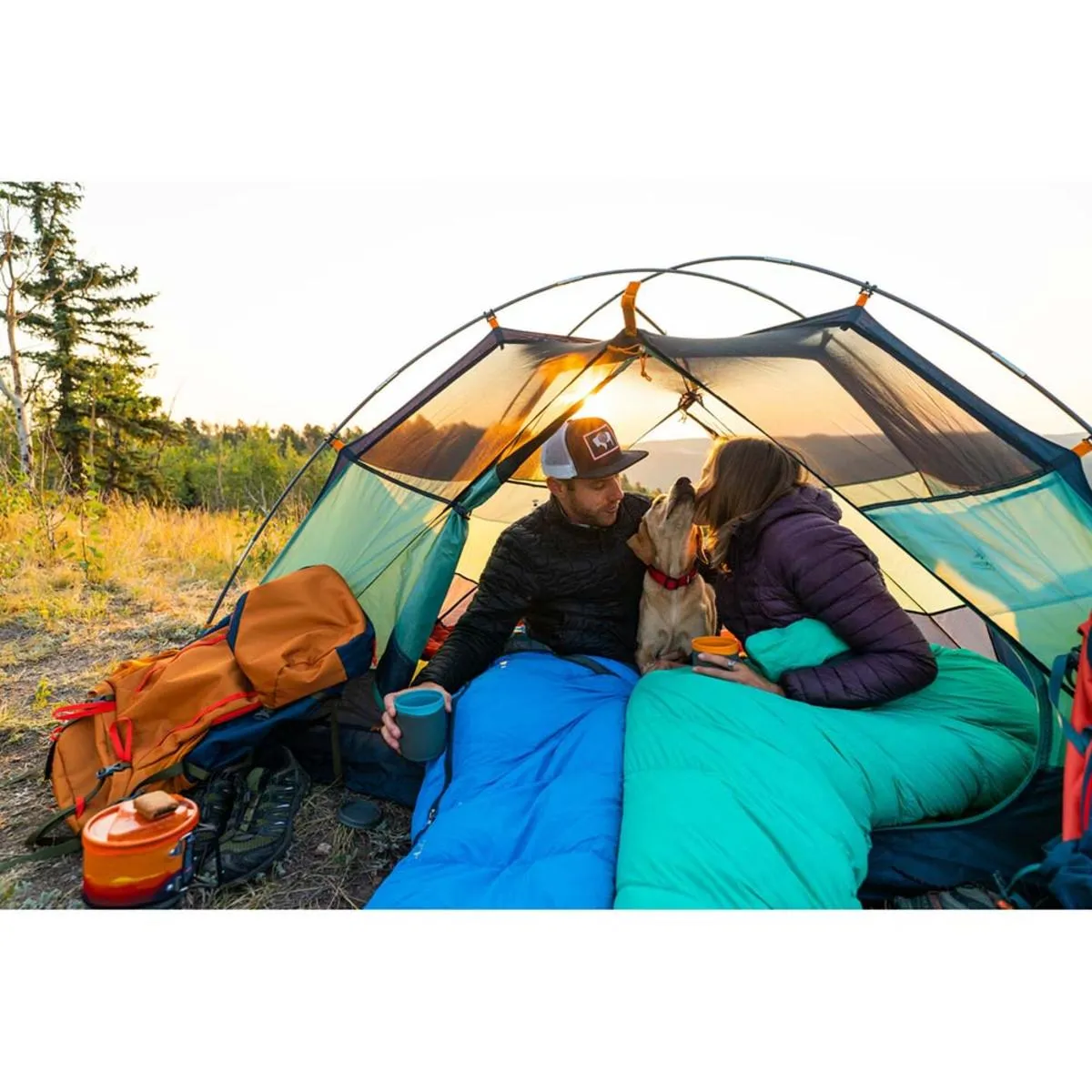 Kelty Women's Cosmic Ultra 20 Deg 800 DriDown Sleeping Bag, Regular Size, Right-Hand