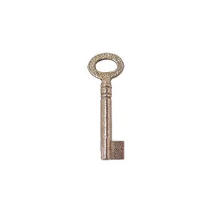 Key blank 40mm in nickel plated steel
