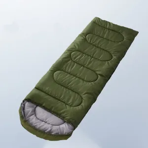 Lightweight Waterproof Portable Sleeping Bag for Cold Weather Camping Green