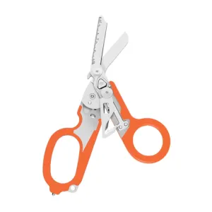 Multifunctional Outdoor First Aid Equipment Foldable Gadget Scissors(Orange)