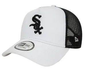 New Era Accessories Chicago White Sox League Essential White Trucker Cap