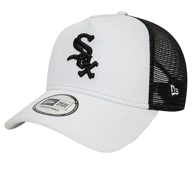 New Era Accessories Chicago White Sox League Essential White Trucker Cap