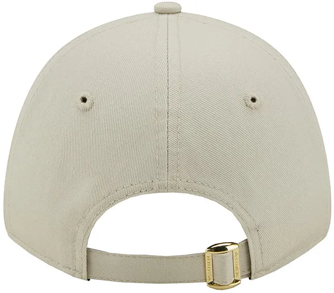 New Era Accessories Metallic Logo 9Forty NY Yankees Stone Metallic Gold