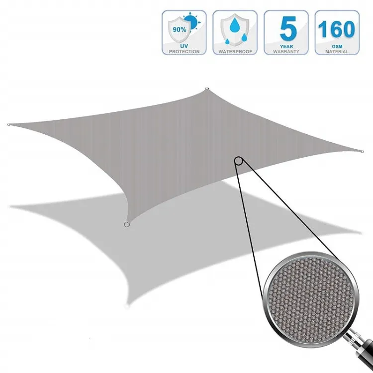 Outdoor Garden Sunshade Sail Waterproof Anti-UV Canopy, Size: 2.5m x 3m(Royal Blue)