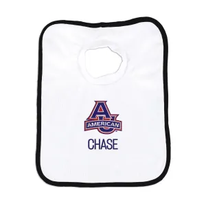 Personalized American University Eagles Bib