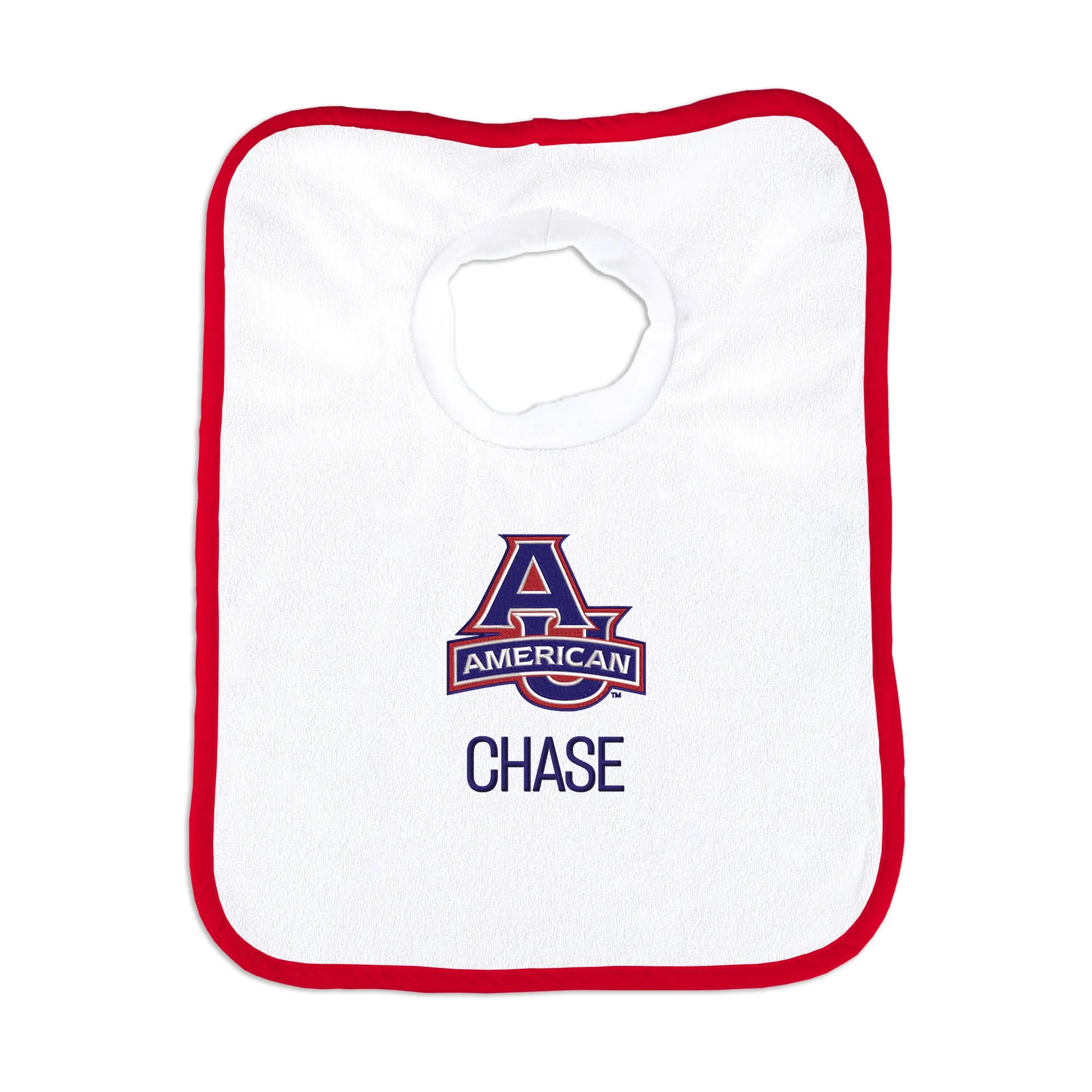 Personalized American University Eagles Bib