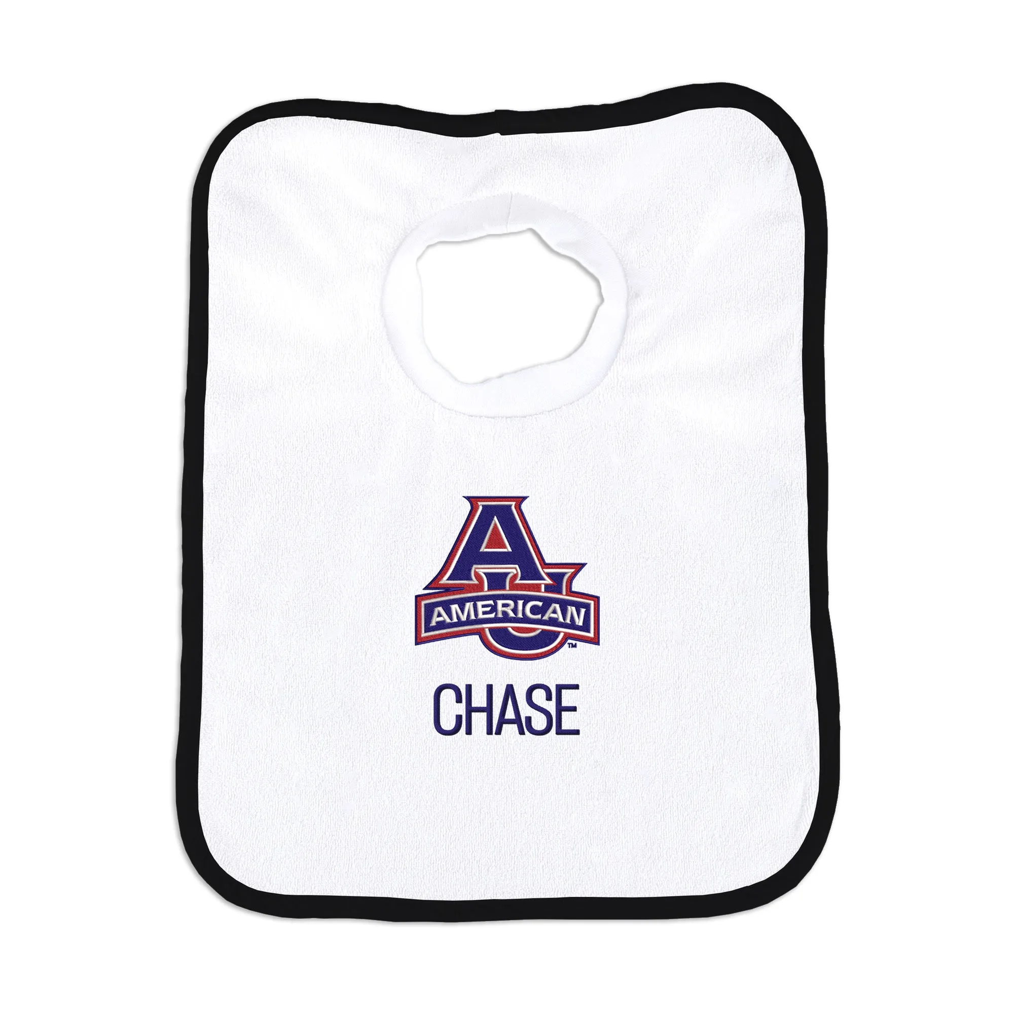 Personalized American University Eagles Bib