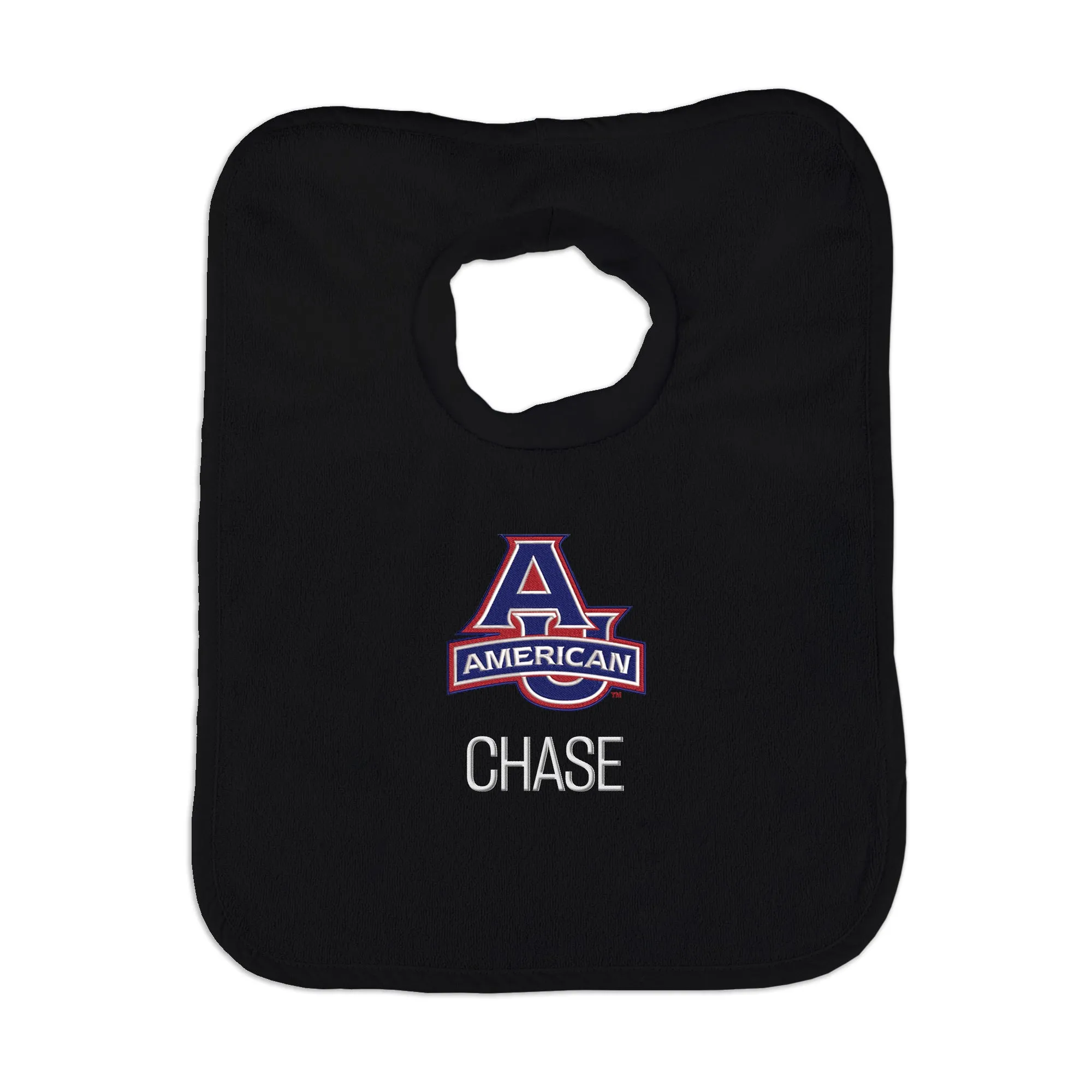Personalized American University Eagles Bib