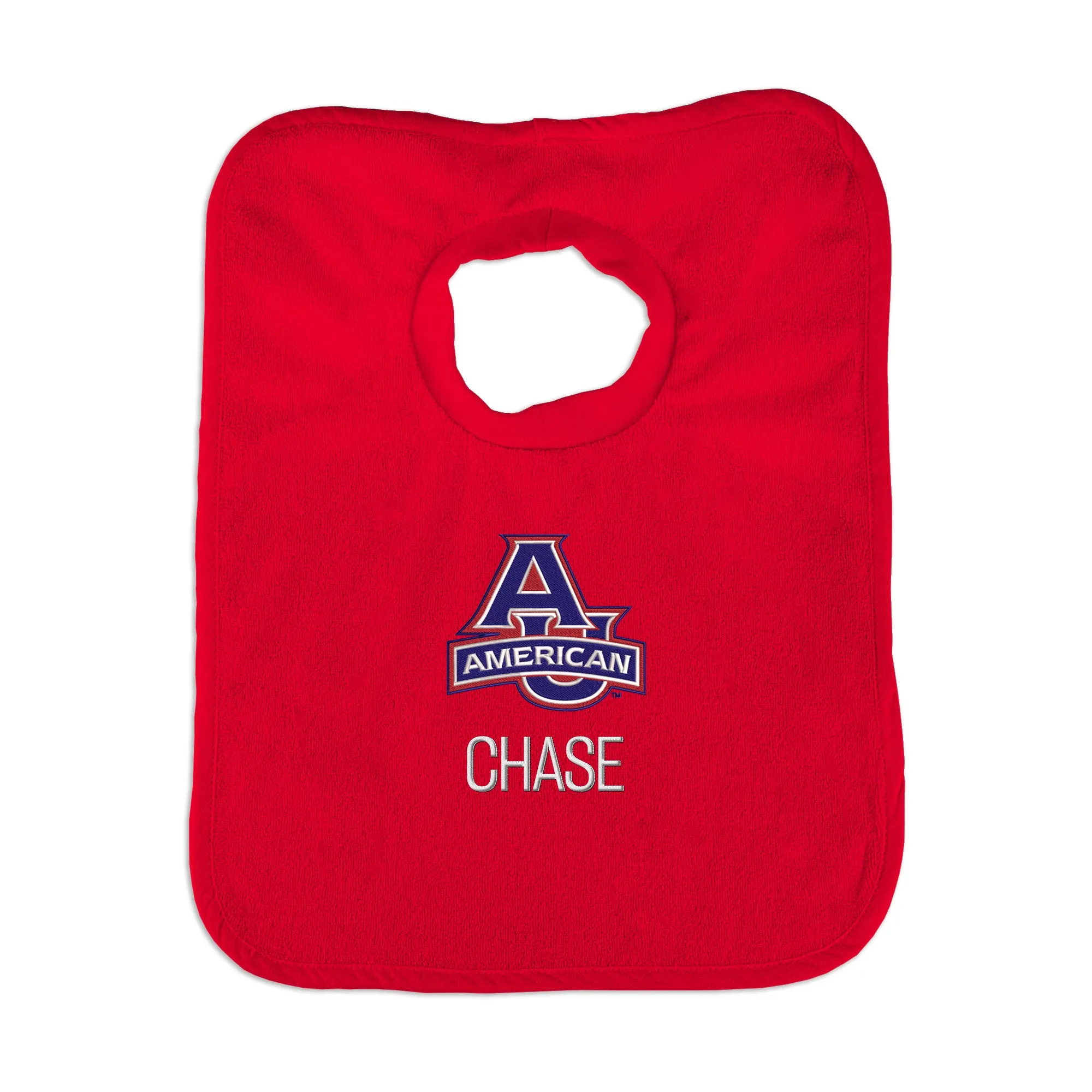 Personalized American University Eagles Bib