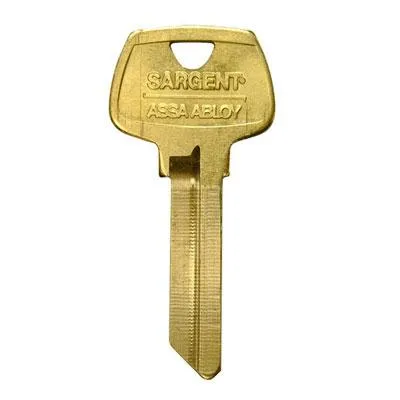 Sargent 6270RH Key Blanks - 6-Pin, RH Master Section