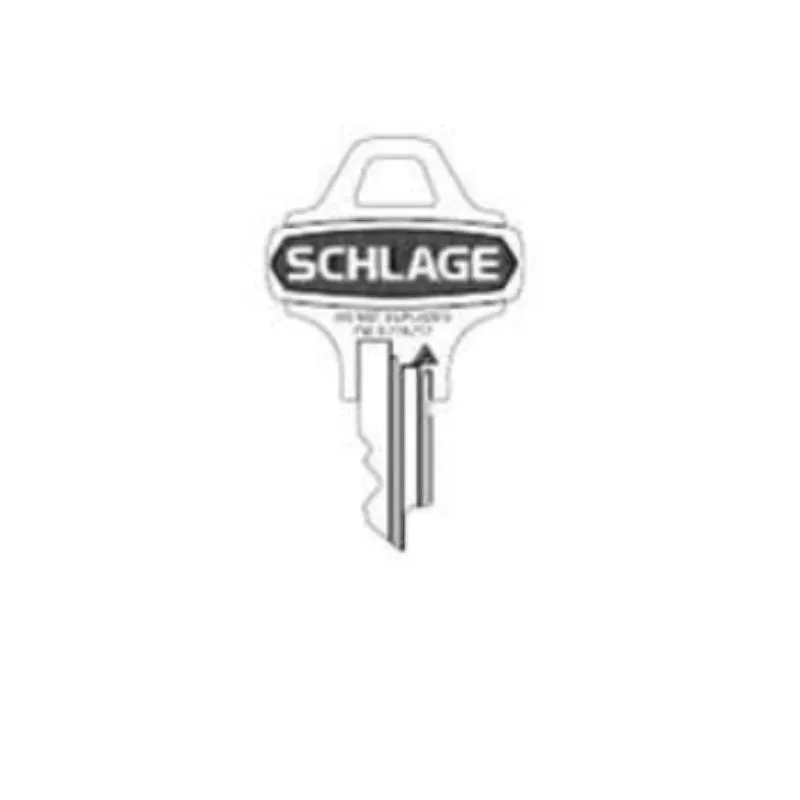 Schlage 35-008-C000 Construction Key Blank, Embossed, C000 Sectional