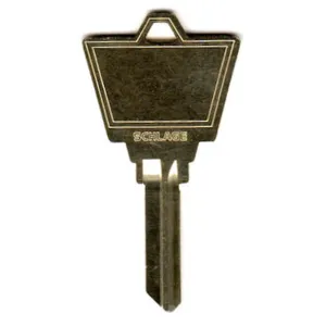 Schlage 35-141-F Key Blank, Large Bow, Embossed Both Sides, F Keyway
